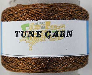 Tunegarn silkeacryl farve 4519 Mary brun