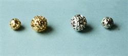Filigran perle 6 mm farve guld 75307