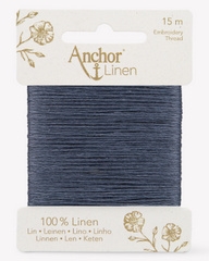 Anchor hør linen farve støvblå 33
