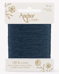Anchor hør linen farve mørk turkis 36