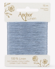 Anchor hør linen farve støvblå 30