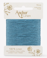 Anchor hør linen farve turkis 35
