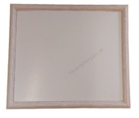 Ramme 40 x 47cm farve meleret hvid beige 