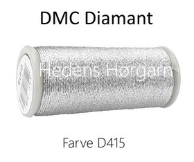 DMC Diamant farve D415 sølv grå
