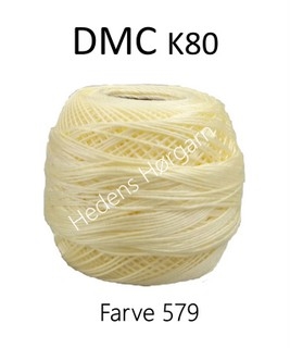 DMC K80 farve 579 Sart gul