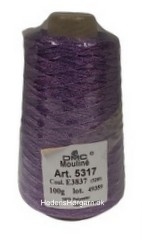 DMC Metallic Light effekt farve 3837 konus