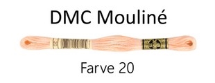 DMC Mouline Amagergarn farve 20