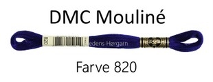 DMC Mouline Amagergarn farve 820