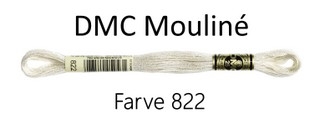 DMC Mouline Amagergarn farve 822