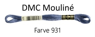 DMC Mouline Amagergarn farve 931