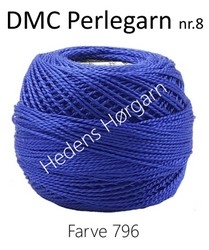 DMC Perlegarn nr. 8 farve 796