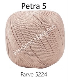 DMC Petra nr. 5 farve 5224 gl. rosa