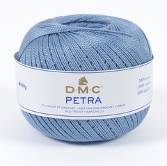 DMC Petra nr. 5 farve 5799 blå