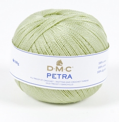 DMC Petra nr. 5 farve 5906 pastel grøn