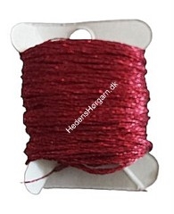 DMC metallic effekt farve rød