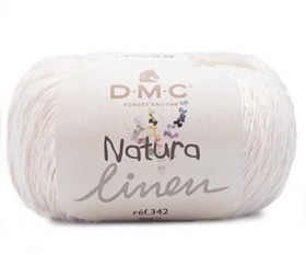 DMC natura linen farve 01  1 stk tilbage