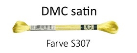 DMC Satin farve 307