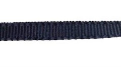 Dekorationsbånd med riflet overflade 6 mm farve marine