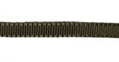 Dekorationsbånd med riflet overflade 6 mm farve oliven