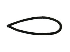 Halssnører strik farve lilla