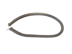 Halssnører strik farve råhvid