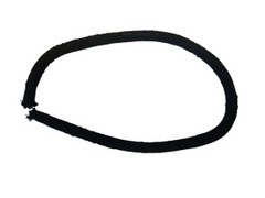 Halssnører strik farve sort