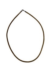 Halssnøre tyk farve gylden