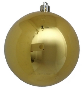 Julekugle 12 cm farve guld 