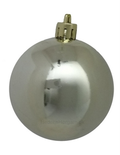 Julekugle 6 cm farve lys guld