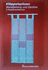 Klöppelspitzen Wandbehang und Gardine