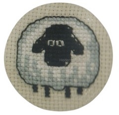 Knap Badges kit Får 