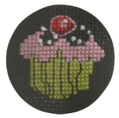 Knap Badges kit cupcake sort