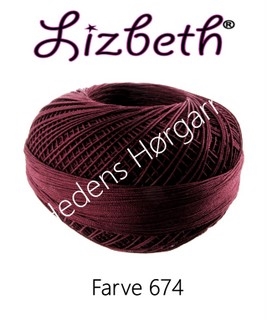  Lizbeth nr. 40 farve 674