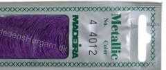 Madeira Metallic nr. 4 farve 4012 lilla