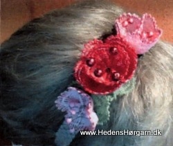 Blomster til hårbøjle hårpynt MF25