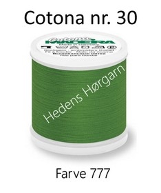 Madeira Cotona Nr. 30 Farve 777 grøn