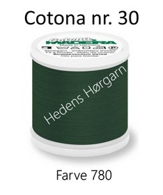 Madeira Cotona Nr. 30 Farve 780 mørk grøn