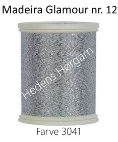 Madeira Glamour nr. 12 farve 3041 sølv