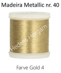 Madeira Metallic nr. 40 farve Gold4
