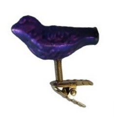 Mini fugl farve mat lilla