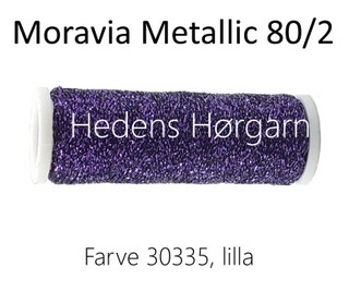 Moravia Metallic 80/2 farve 30335 lilla