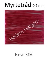 Myrtetråd 0,2 mm farve 3150 pink