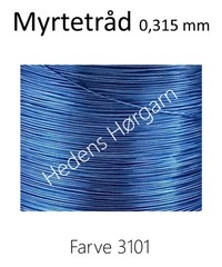 Myrtetråd 0,315 mm farve 3101 lysblå