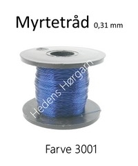 Myrtetråd 0,315 mm farve 3001 marine