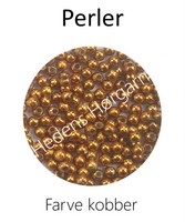 Perler 3 mm farve kobber