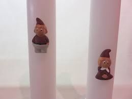 Rehr nissepige til stearinlys