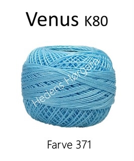 Venus K80 farve 371 Lys turkis